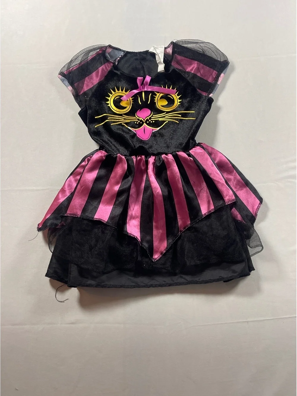 Girl’s Size 2T-3T Black Cat Costume Dress